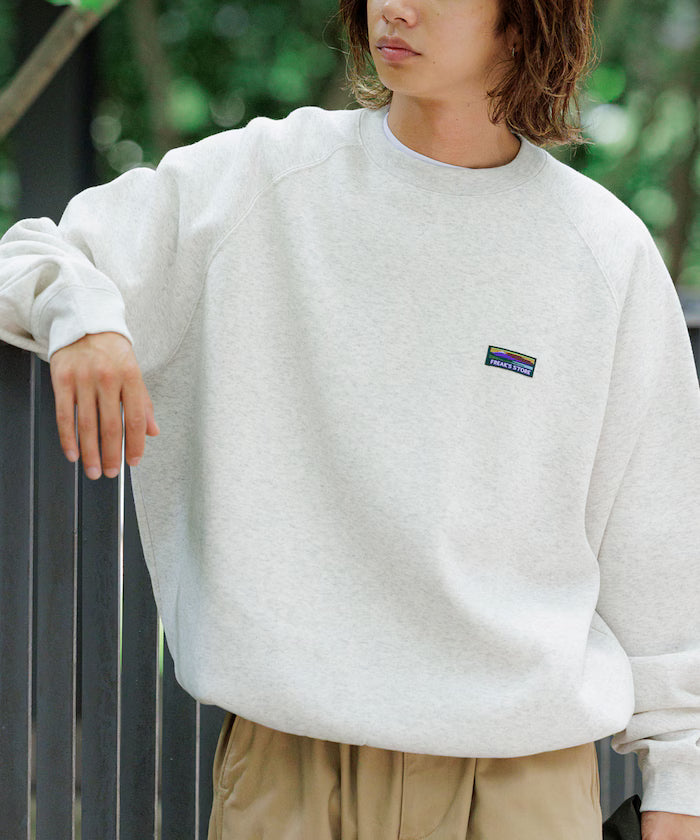 Big Silhouette One Point Logo Raglan Sleeve Spindle Sweatshirt [Limited Edition]