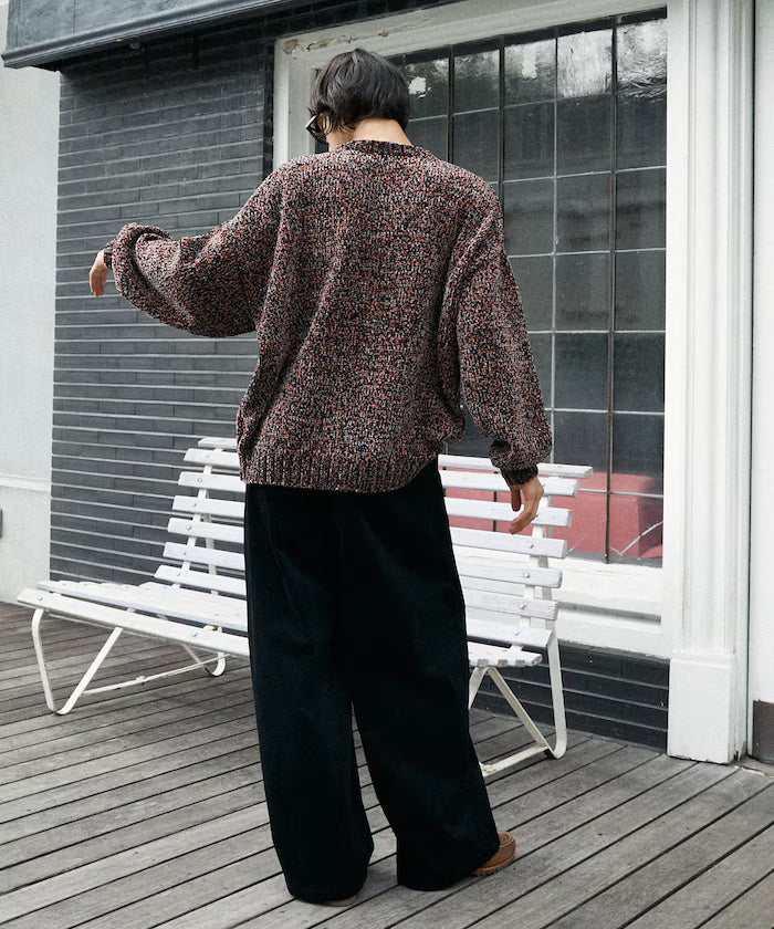 Mall Yarn Crew Neck Knit 【Limited Edition】