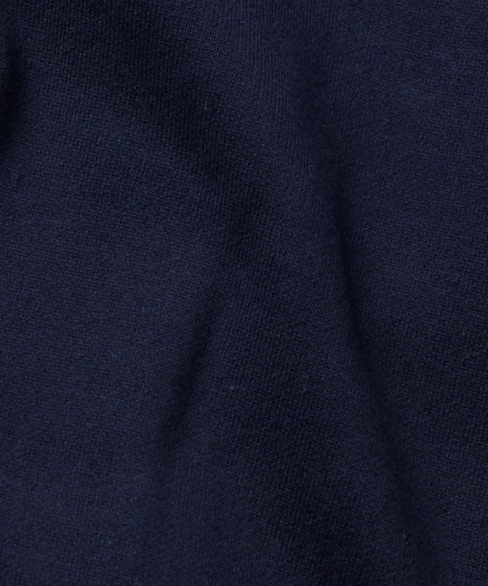 Relax Fit Relax Fit Sweat-like Knit Crew Neck Snap Cardigan [Limited Edition]