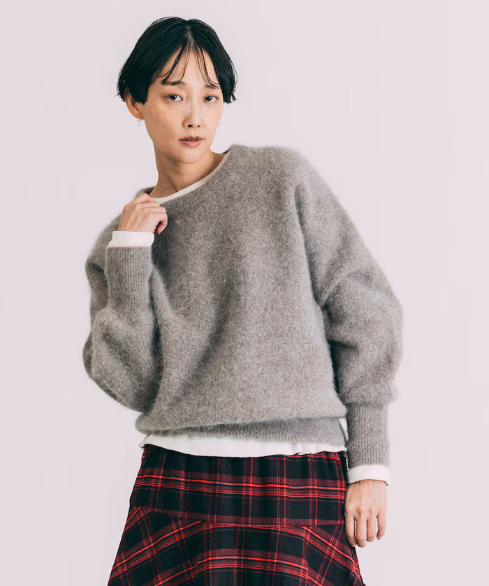 Fluffy Knit Pullover