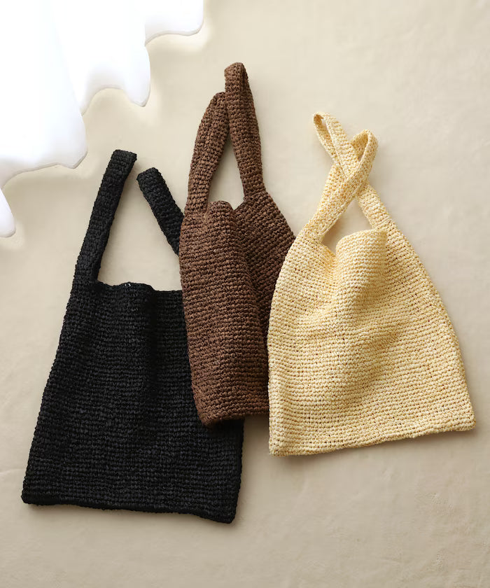 Raffia Tote Bag