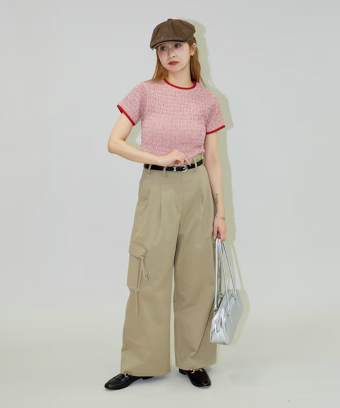 Shearing Design Check Pullover Shirt