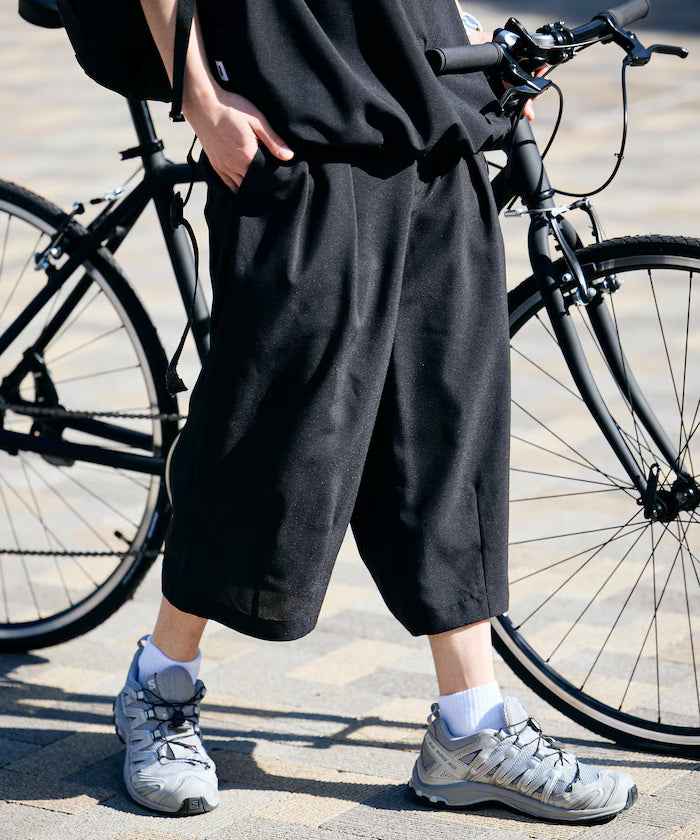 AiRide/Air Ride Wide Silhouette Squeequid Pants/Pocketable/Quick Dry/UV Cut [Limited Edition]