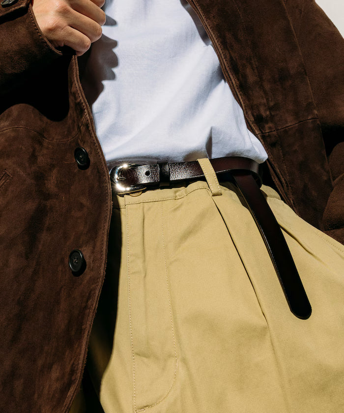 Leather Narrow Belt