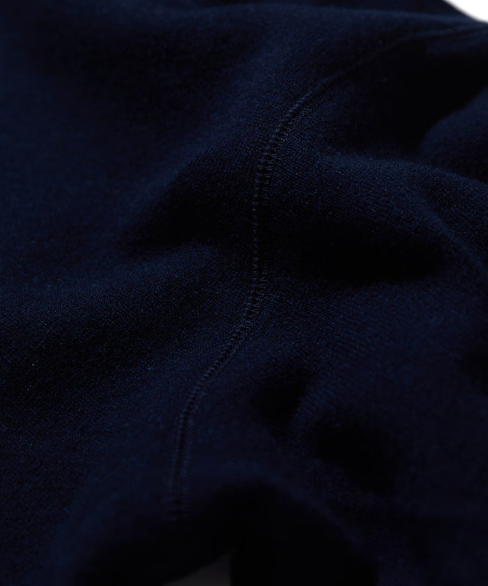 Wool Cotton Loop Back Sweat Hoodie