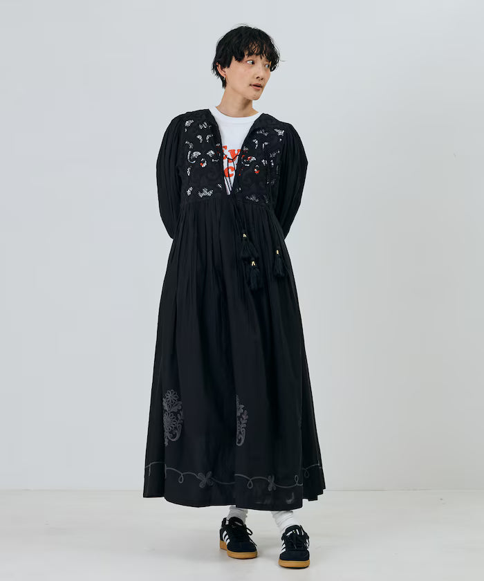 India Code Embroidered 2WAY Dress