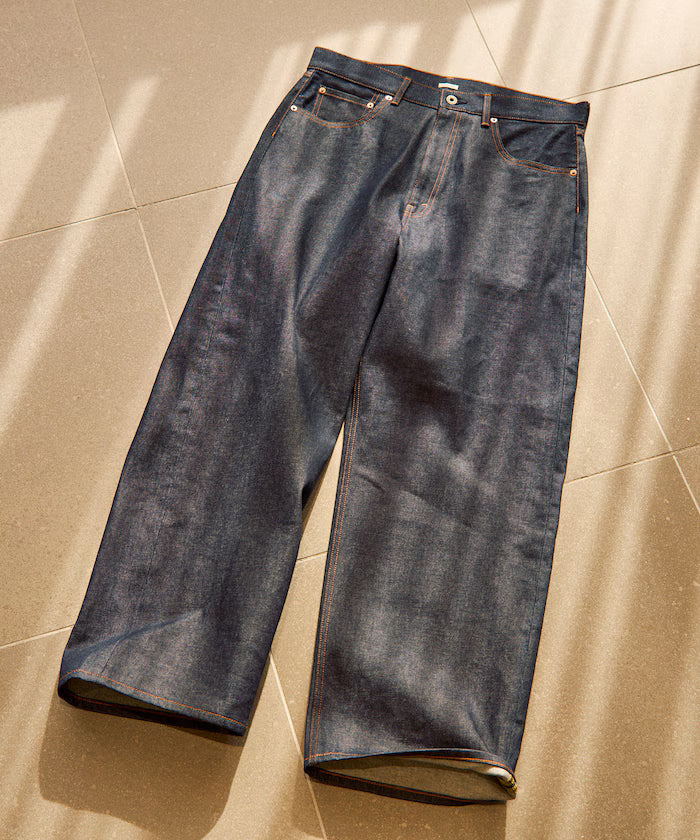 [Made in Japan] JAPAN DENIM WIDE 5PKT PANTS