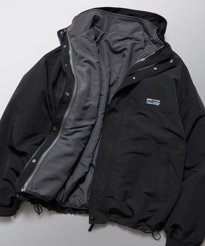 Reversible Liner Set 4way Stand Collar Blouson / Nylon Fleece Liner Set / 2-piece Set [Limited Edition]