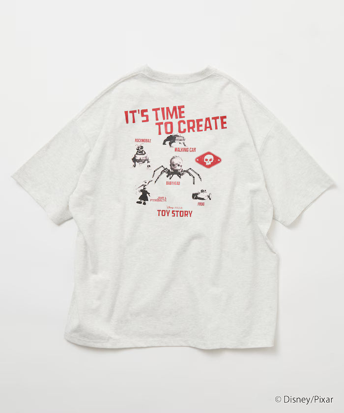 [TOY STORY] Exclusive Character Print Crew Neck T-Shirt Sid's Toy [Limited Edition]