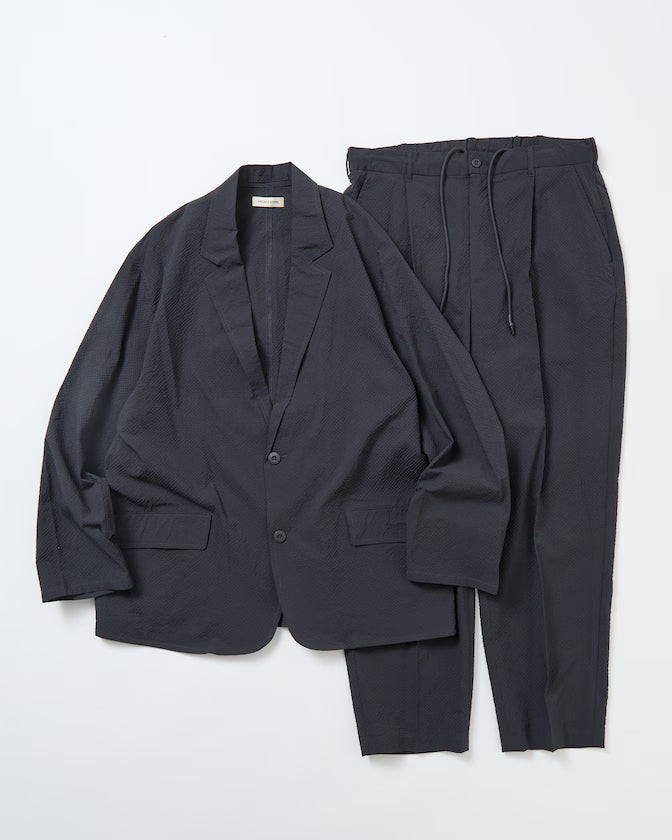 AiRide/AiRide Relax Fit Seersucker Setup/Tailored Jacket/Wide Slacks/Quick Dry/UV Cut 【Limited Release】