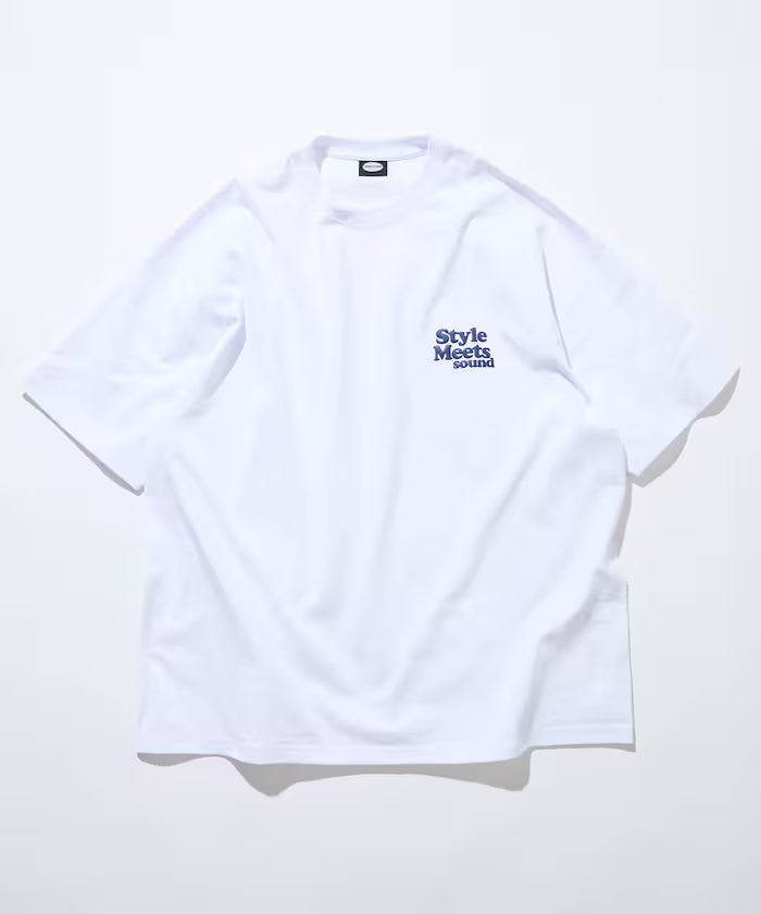Big Silhouette Back Print Crew Neck T-Shirt / Style Meets 【Limited Edition】