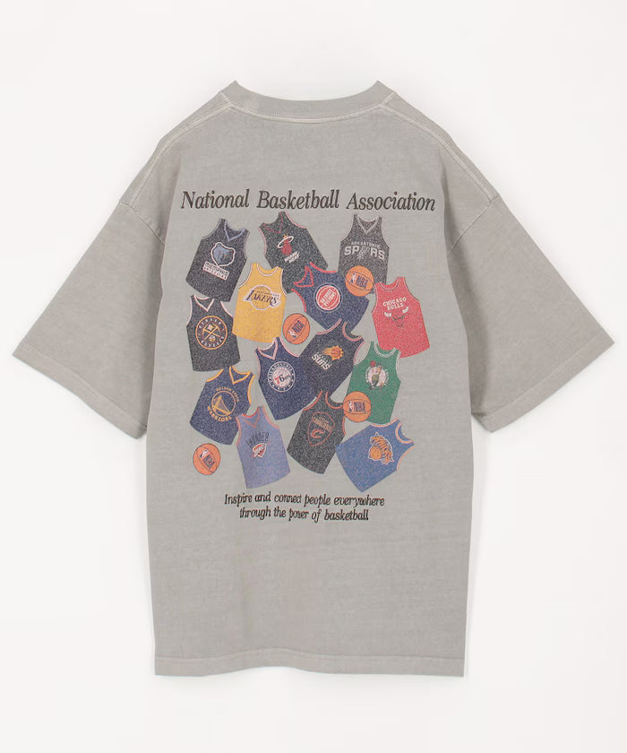 NBA × FREAK'S STORE Exclusive Random Uniform Design Back Print Crew Neck T-shirt