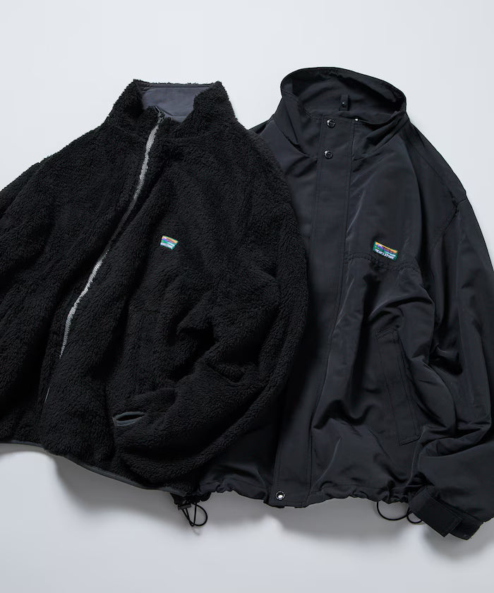 Reversible Liner Set 4way Stand Collar Blouson / Nylon Fleece Liner Set / 2-piece Set [Limited Edition]