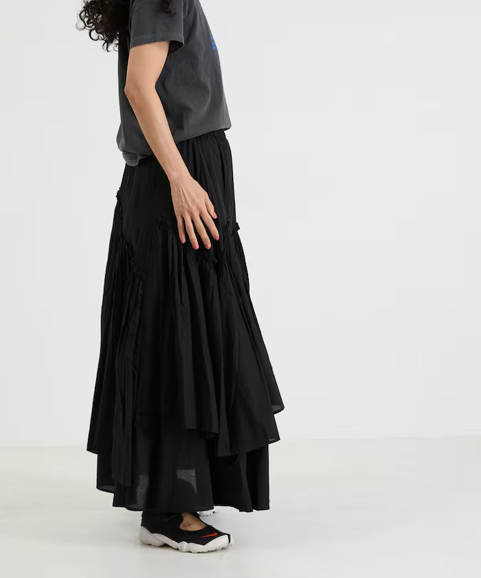 India Frill Maxi Gathered Skirt