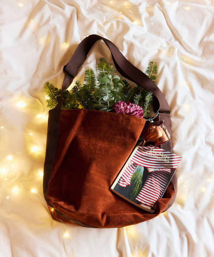 Custom ECO SUEDE SHOULDER BAG Eco Suede Shoulder Bag