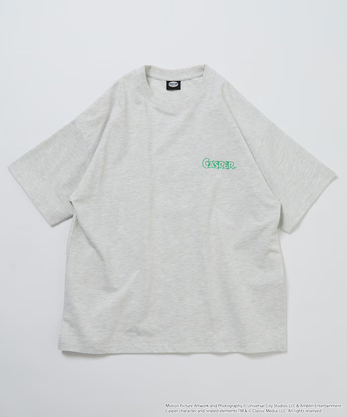 Casper Exclusive Big Silhouette Back Print Crew Neck T-Shirt [Limited Edition]