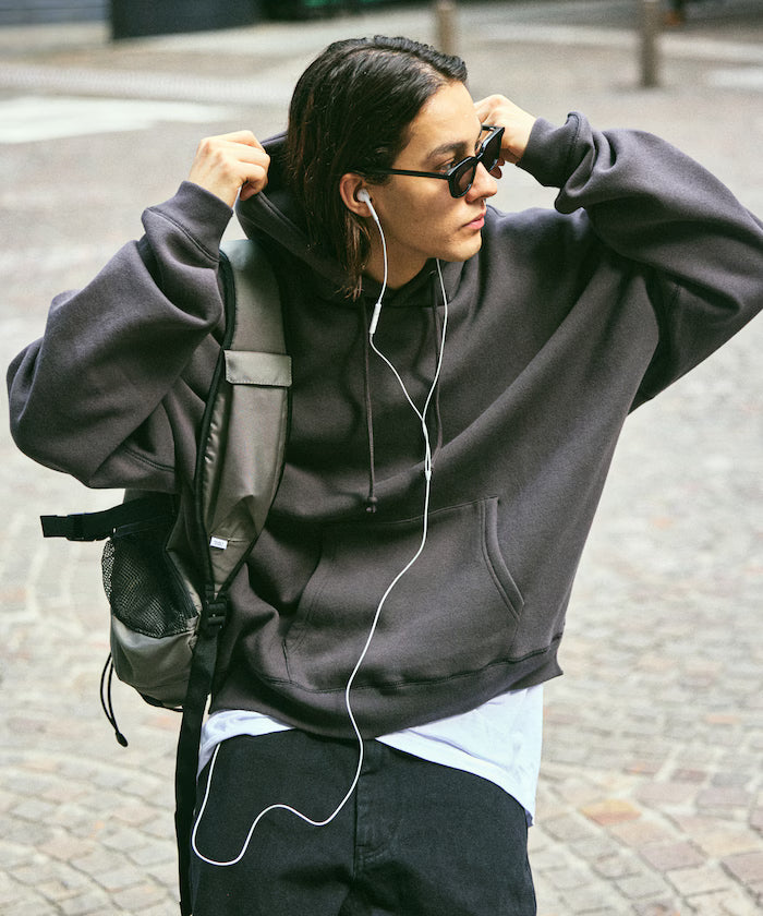 12oz Short Length Heavyweight Pullover Hoodie/Parker/Short Length 【Limited Edition】