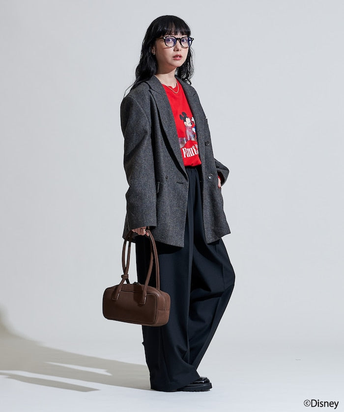 [DISNEY FANTASIA] Big Front Print Long T