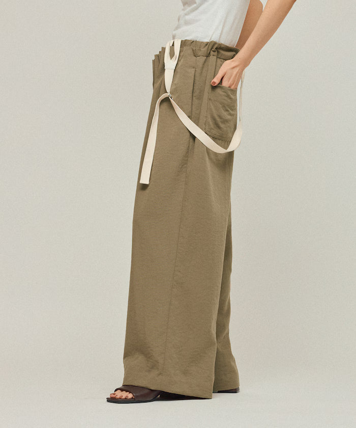 2WAY Suspender Pants / Wide Easy Pants