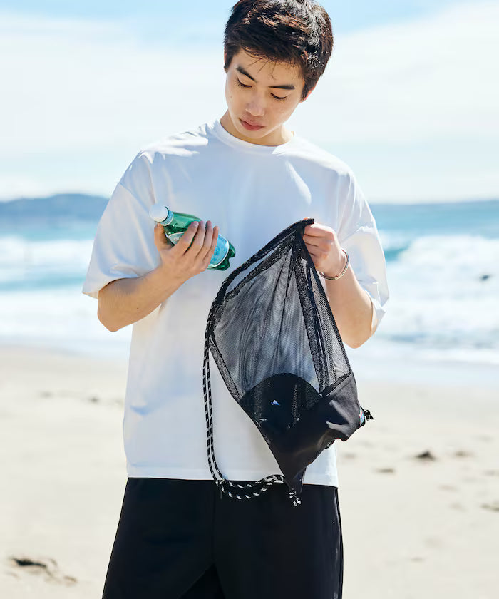 SPEEDRY Set with Bag Stretch Setup/T-Shirt/Shorts/3 in 1 /Rash Guard/Quick Dry/UV Cut/Heat Shield 【Limited Edition】