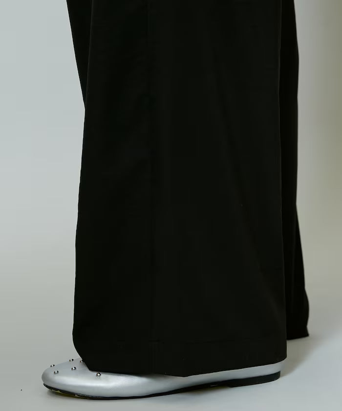 Color Tuck Slacks Pants Limited Release