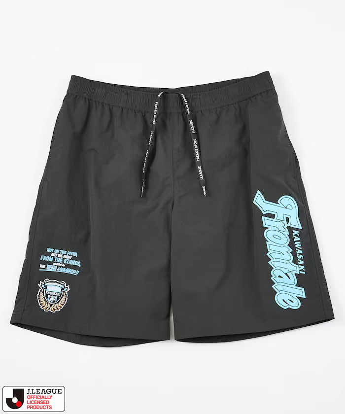 [Available for sale starting May 15 at 12:00] J.LEAGUE × FREAK'S STORE Exclusive SUPPORTERS NYLON SHORTS [Kawasaki Frontale]