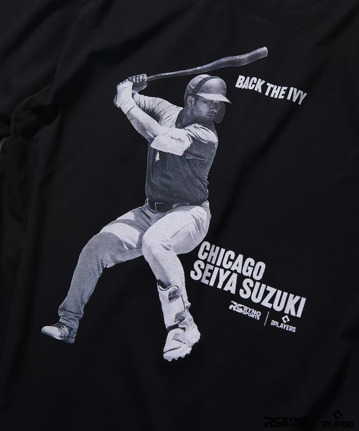 [March 5, 12:00 Release] MLB PLAYERS × RYNO SPORTS × FREAK'S STORE Exclusive [SUZUKI] WIDE SHOT PHOTO TEE