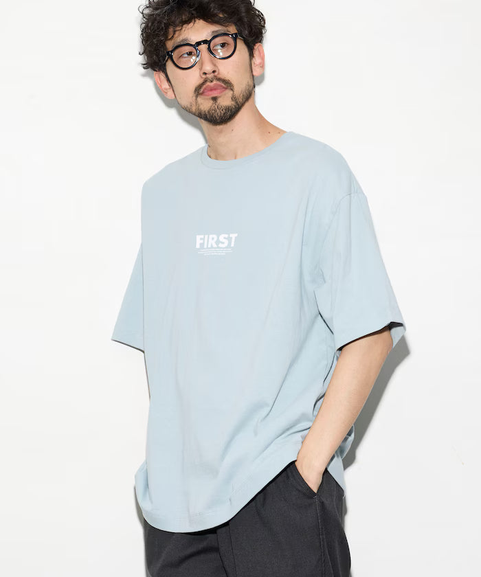 6 Ounce Front Logo Print Crew Neck T-Shirt / Back Print T-Shirt PRINT FRESH FIRST