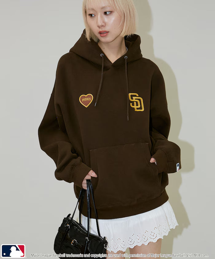 Custom Sweat Hoodie - Brown