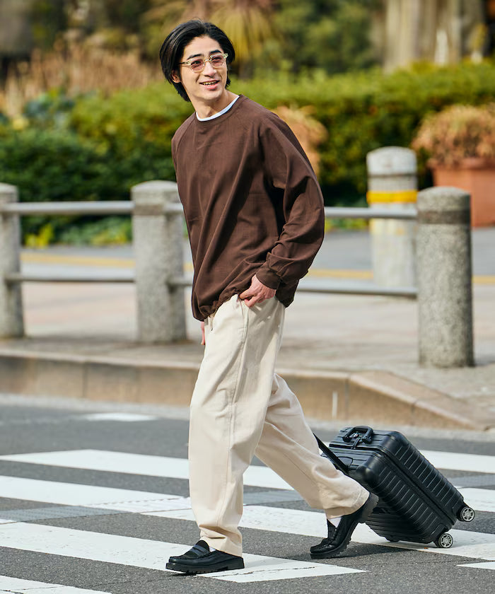 AiRide/Air Ride Relax Fit Raglan Long Sleeve Pullover/Pocketable/Quick Dry/UV Cut [Limited Edition]