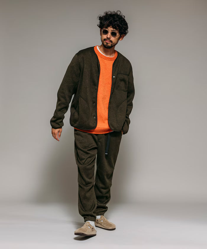 Relaxed Fit Knit Fleece Easy Jogger Pants