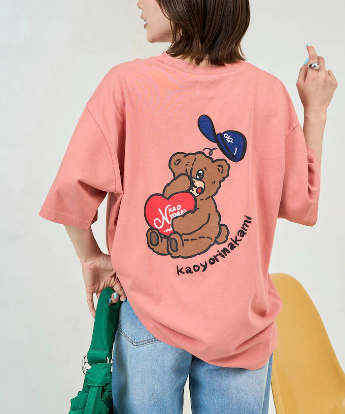 [Sales start on May 22, 12:00] kaoyorinakami × FREAK'S STORE/ Kaoyorinakami exclusive Swary Punch Bear Tee