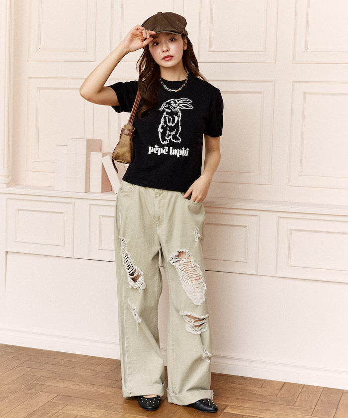 Rabbit Summer Knit Top Limited Edition