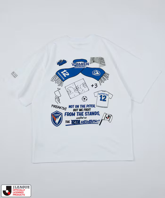 [Available for sale from May 15, 12:00] J.LEAGUE × FREAK’S STORE Limited Edition SUPPORTERS SHORT SLEEVE TEE [V.Varen Nagasaki]