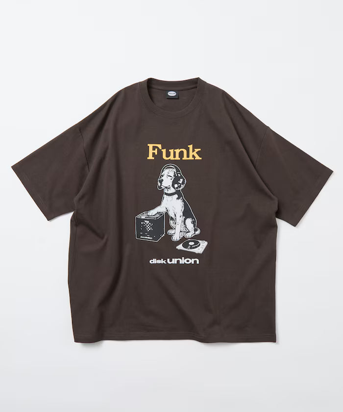 Limited Release diskunion×FREAK'S STORE Exclusive Beagle Big Silhouette Print Crew Neck T-Shirt
