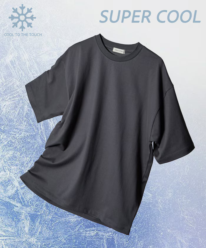 SuperCool Super Cool Crew Neck T-Shirt [Limited Edition] - Charcoal Gray