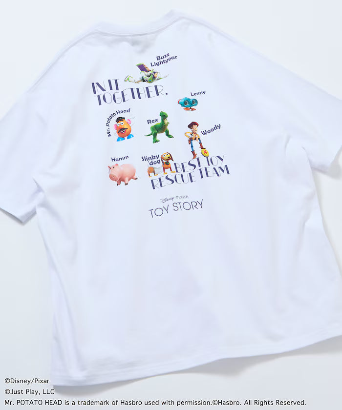 [TOY STORY] Exclusive Back Print Crew Neck T-Shirt / RANDOM [Limited Edition]