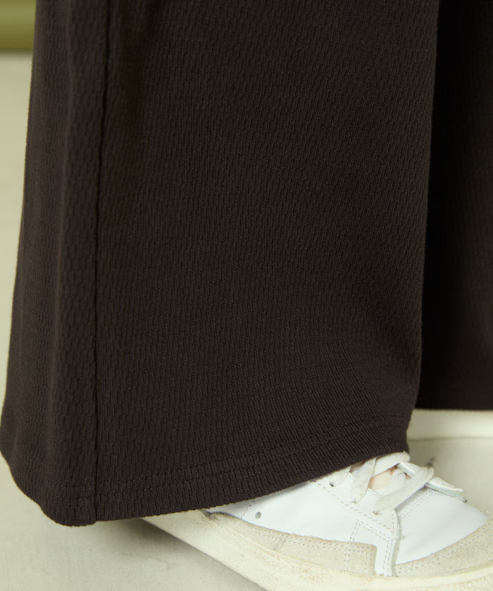 Thermal Wide Pants 'Plain'