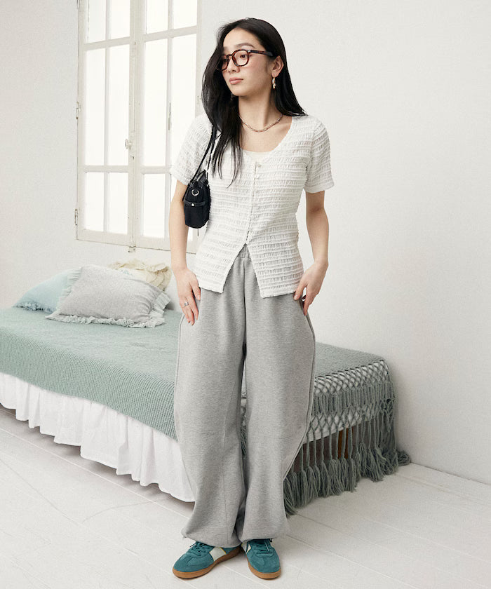 V-Neck Half Sleeve Cardigan Limited Edition
