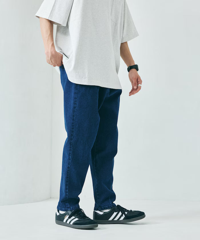 Basic Silhouette Stretch Easy Tapered Pants 【Limited Release】