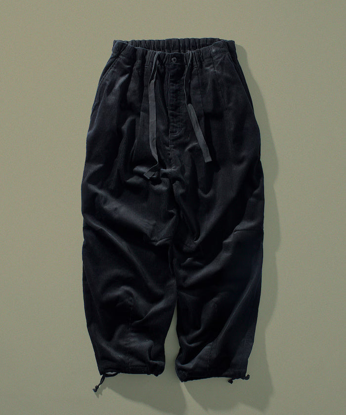 Wide Silhouette Corduroy Military Circus Pants / Snow Pants 【Limited Edition】