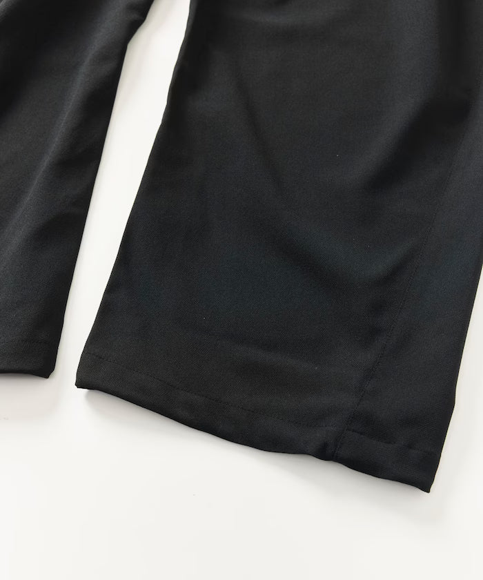 [New Color Added] Quick-Drying Material Relaxed Fit Curved Silhouette Over Pants Linen-Style Home Care