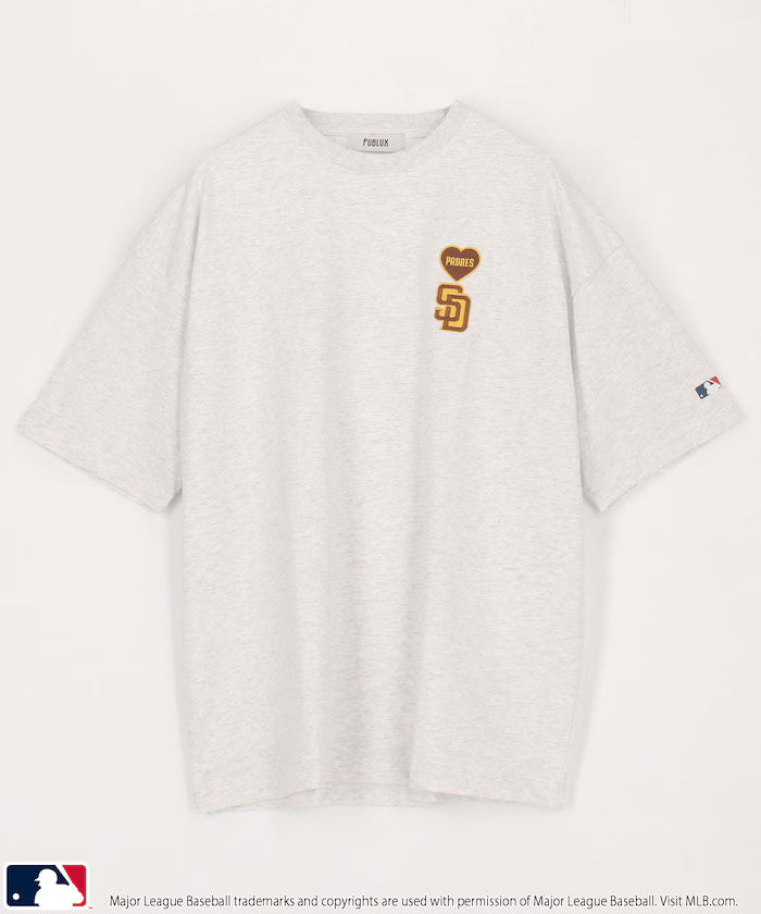 Custom MLB One Point Heart T-Shirt Limited Edition