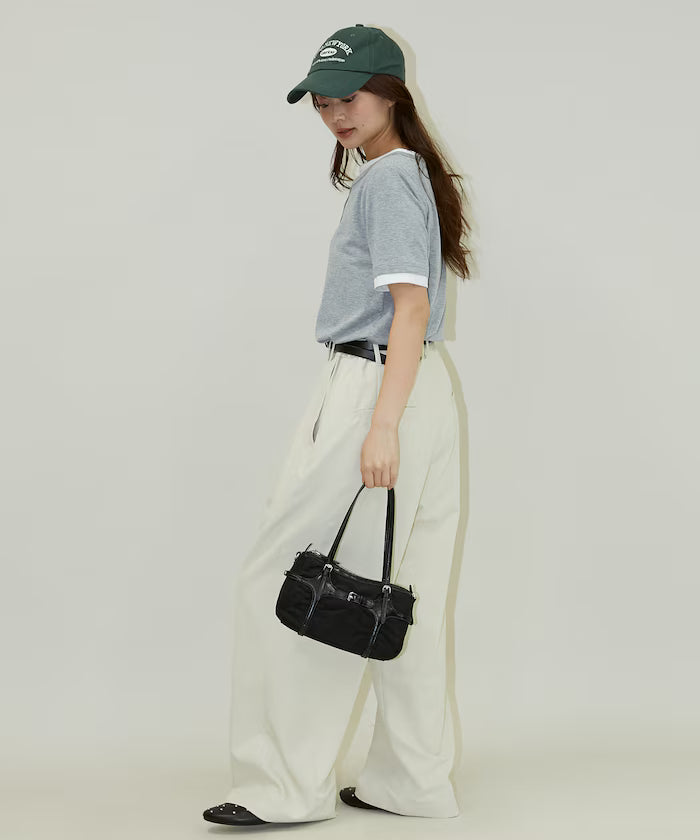 Color Tuck Slacks Pants Limited Release