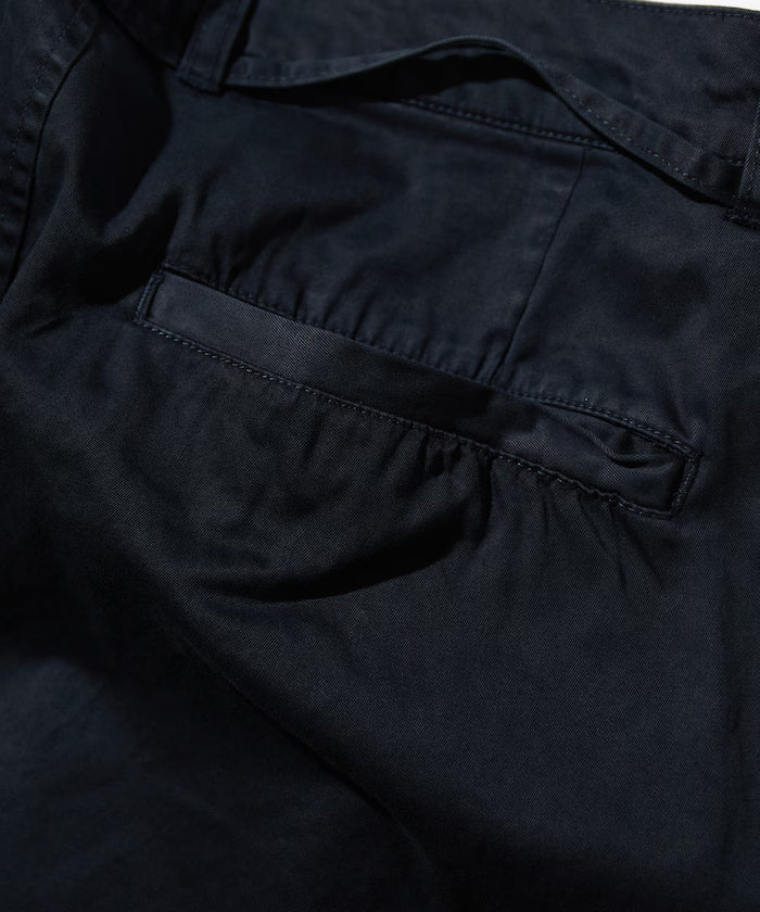 Extra Long Staple Organic Cotton 2 Tuck Chino Shorts