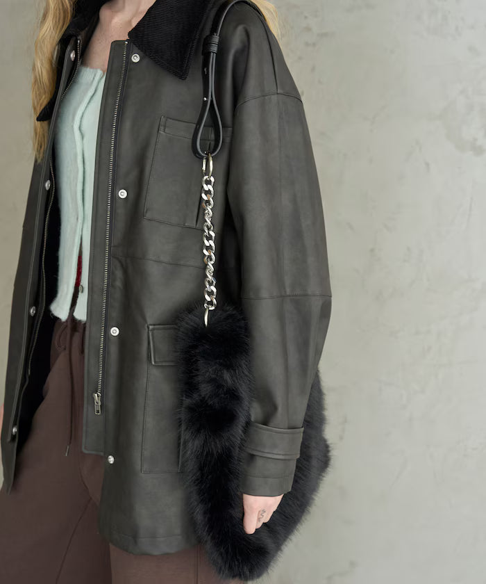 Multiway Fake Fur Tote