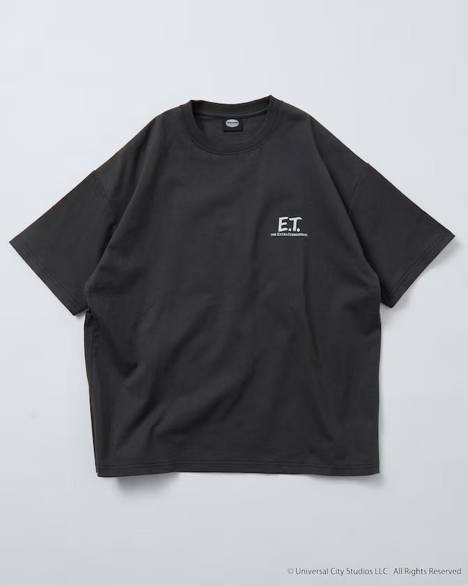 E.T. Big Silhouette Back Print Crew Neck T-Shirt Limited Edition