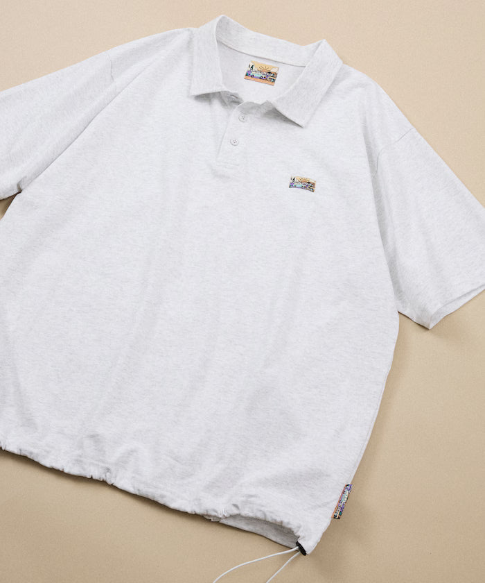 FREAK'S STORE for BEACH & FES Relax Fit One Point Logo Spindle Polo Shirt