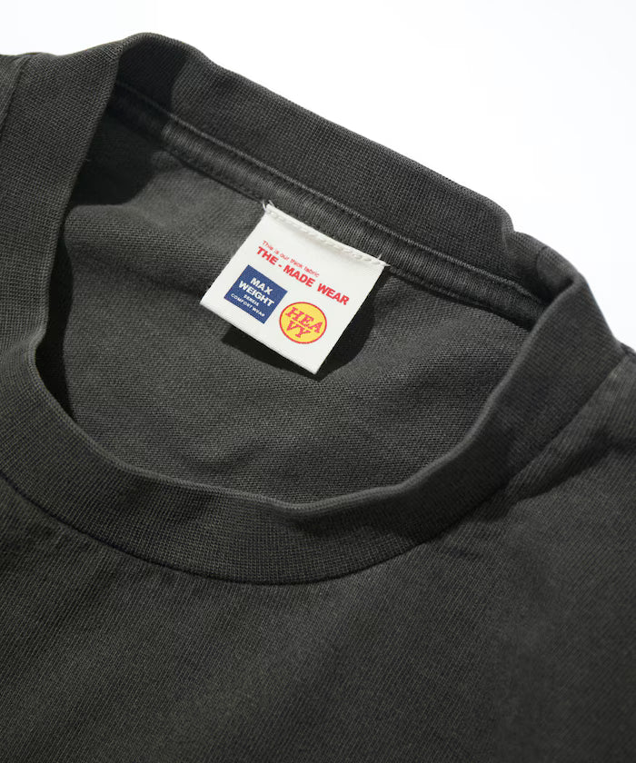 HEAVY WEIGHT/Pigment Dyed Short Sleeve Crew Neck Pocket T-Shirt/10.5 oz