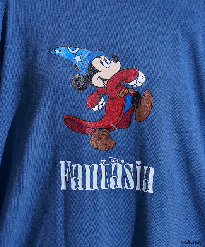 [DISNEY FANTASIA] Big Front Print Long T